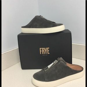 Frye. Zip Mule Sneakers